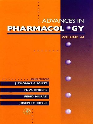 cover image of Advances in Pharmacology